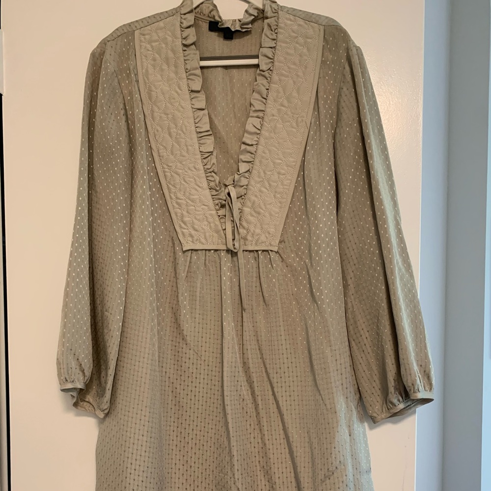 Alice Ritter Quilted Silk Dress